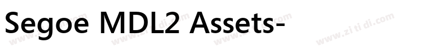 Segoe MDL2 Assets字体转换